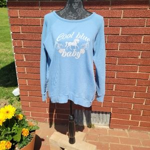 Spell Cool Blue Sweatshirt